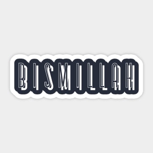 Bismillah Sticker